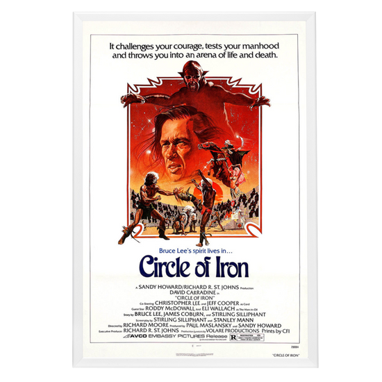 "Circle Of Iron" (1979) Framed Movie Poster