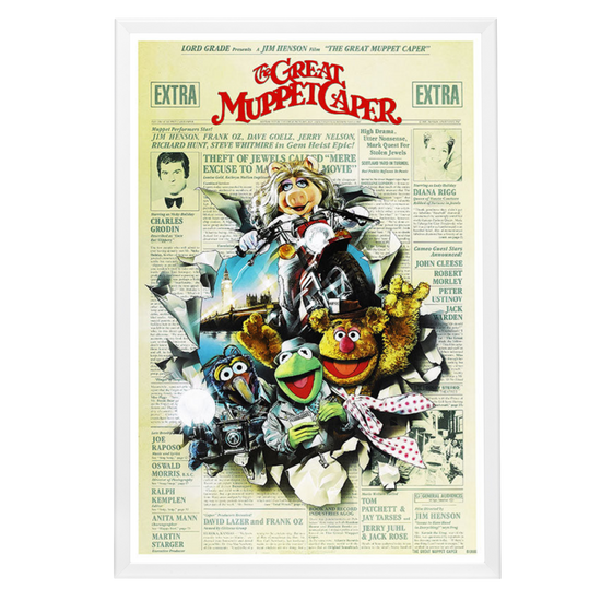 "Great Muppet Caper" (1981) Framed Movie Poster