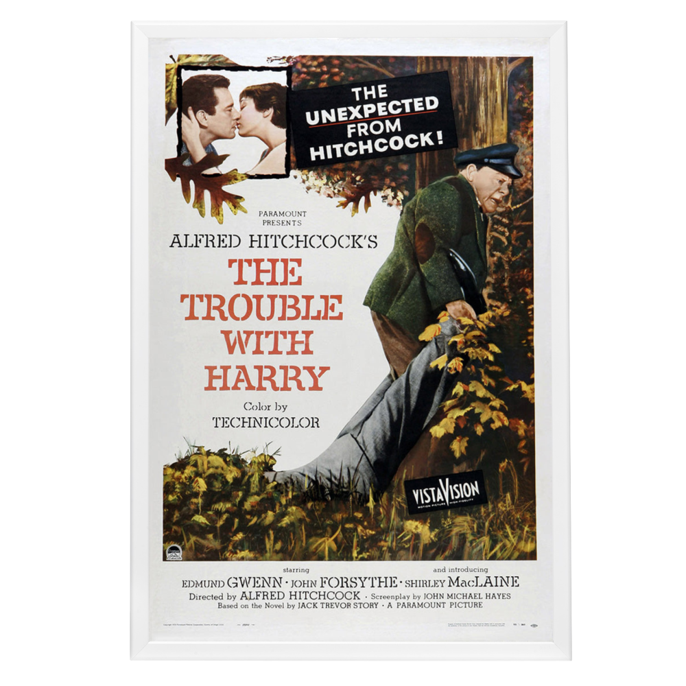 "Trouble With Harry" (1955) Framed Movie Poster