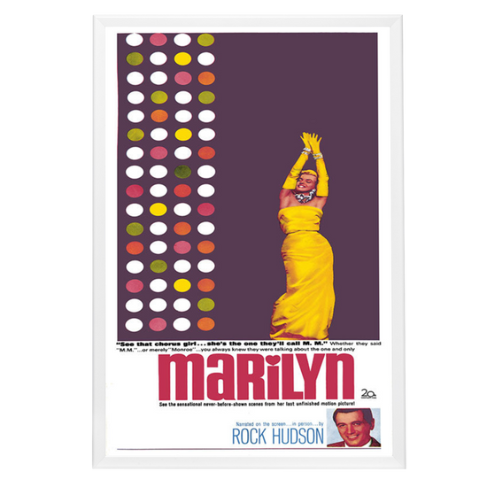 "Marilyn" (1963) Framed Movie Poster