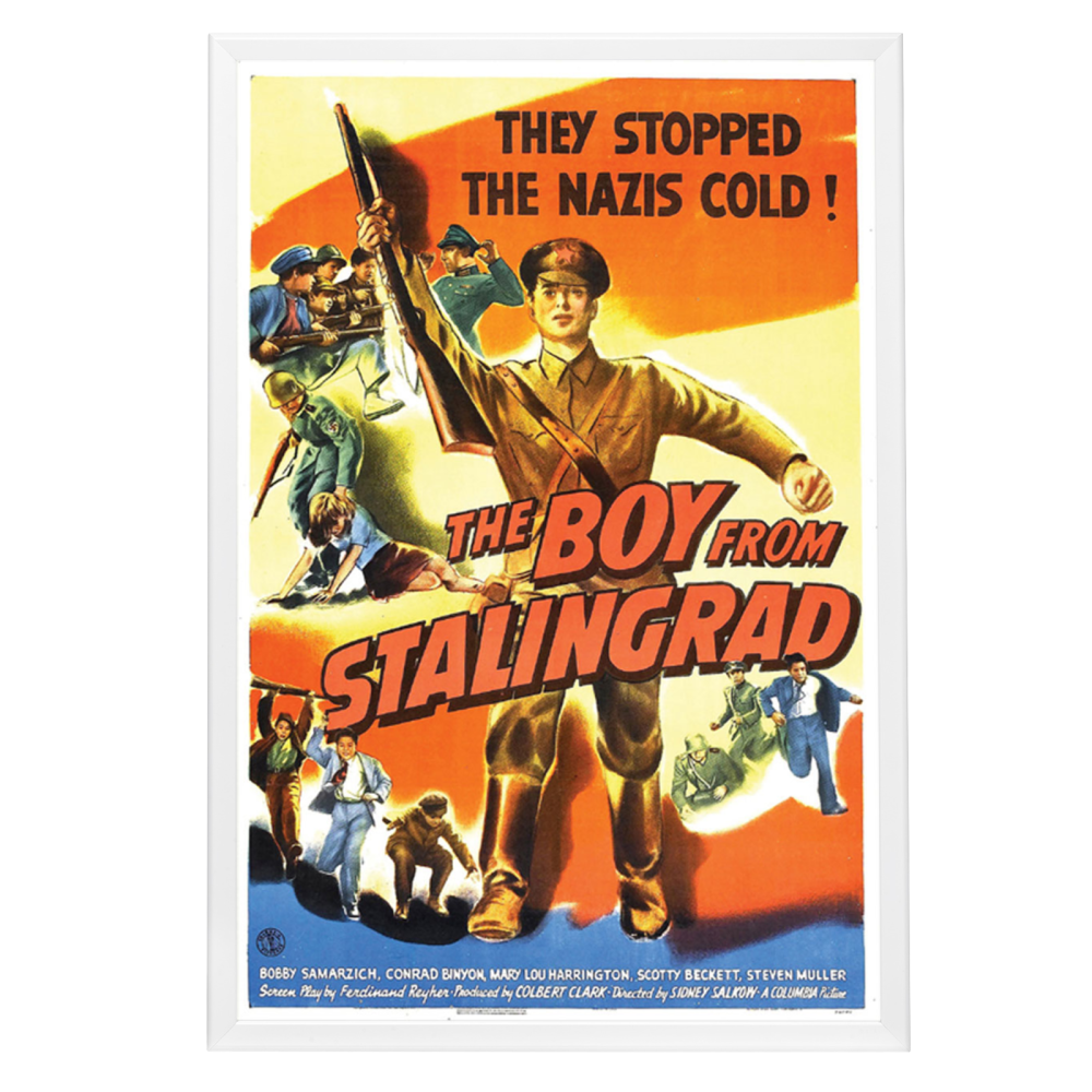 "Boy From Stalingrad" (1943) Framed Movie Poster