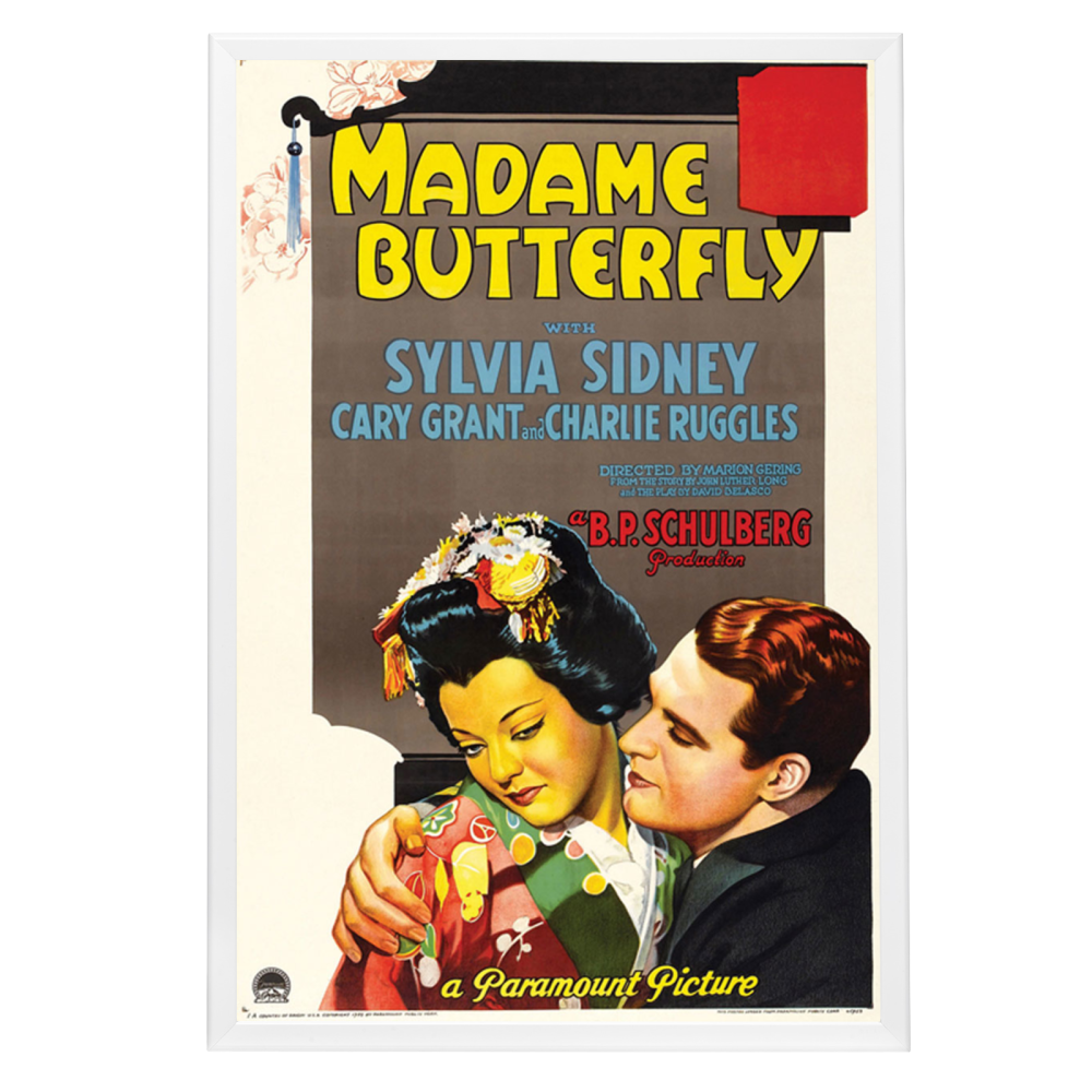 "Madame Butterfly" (1932) Framed Movie Poster