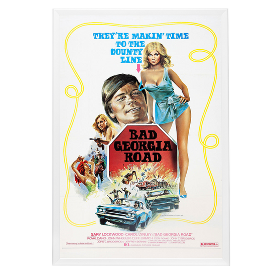 "Bad Georgia Road" (1977) Framed Movie Poster