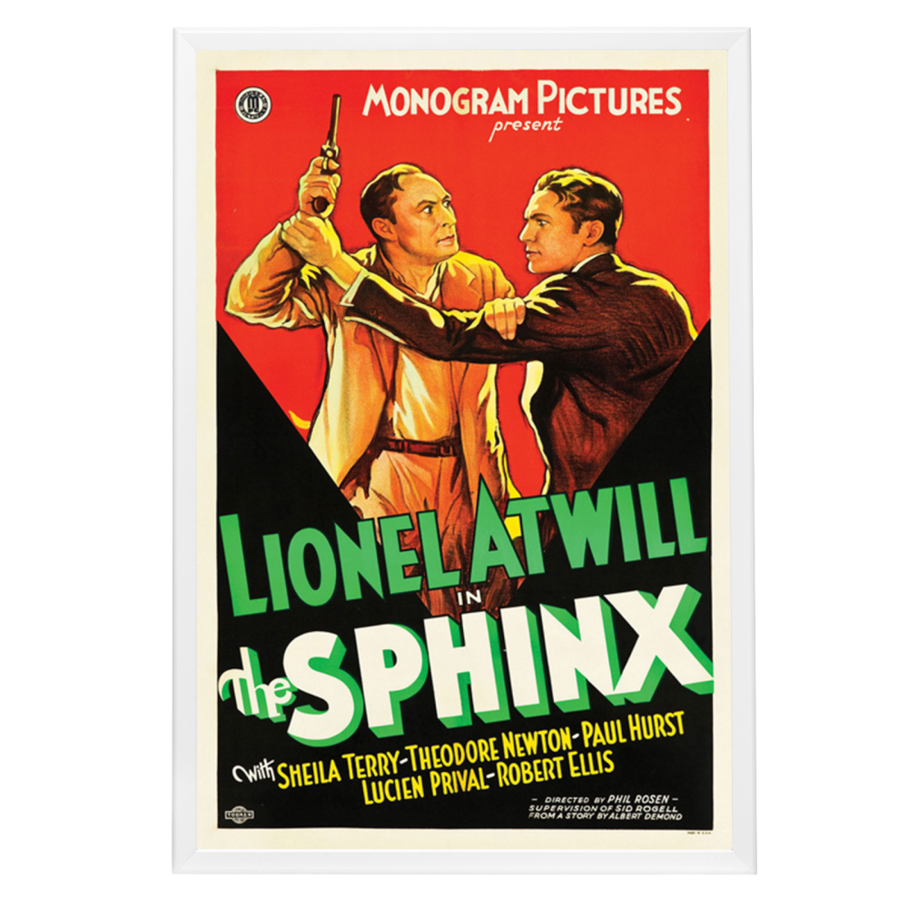 "Sphinx" (1933) Framed Movie Poster