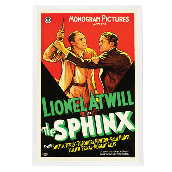 "Sphinx" (1933) Framed Movie Poster