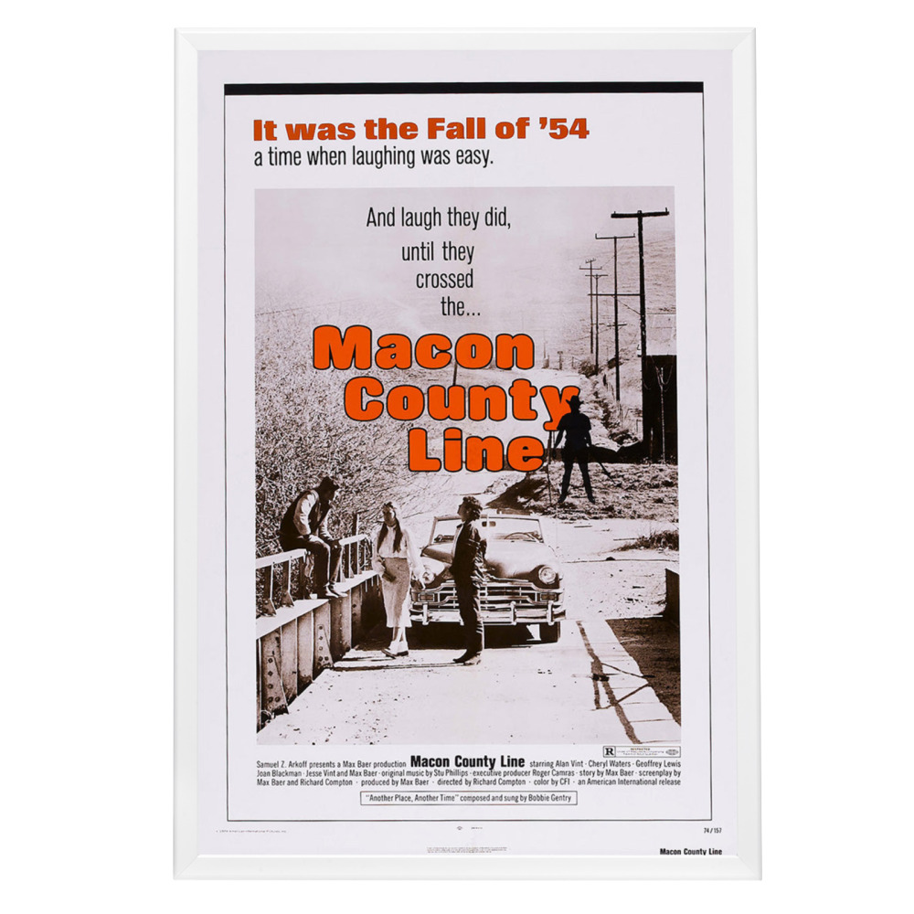 "Macon County Line" (1974) Framed Movie Poster