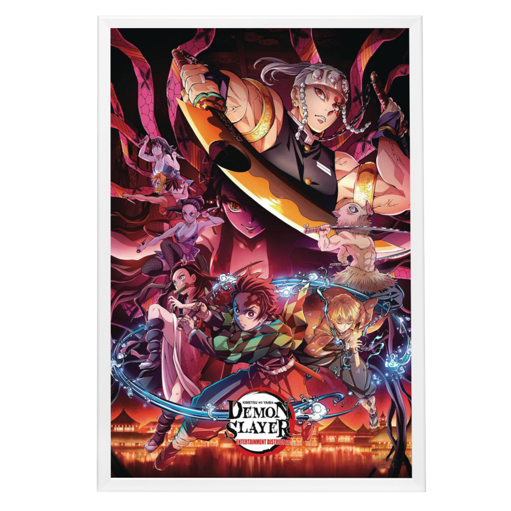 "Demon Slayer" Framed Movie Poster