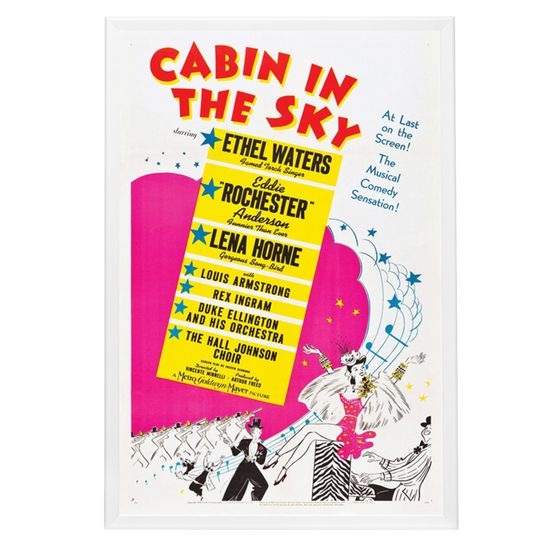 "Cabin In The Sky" (1943) Framed Movie Poster