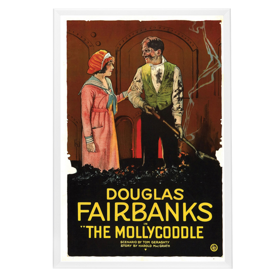 "Mollycoddle" (1920) Framed Movie Poster