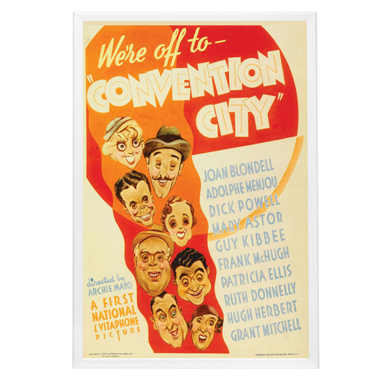 "Convention City" (1933) Framed Movie Poster