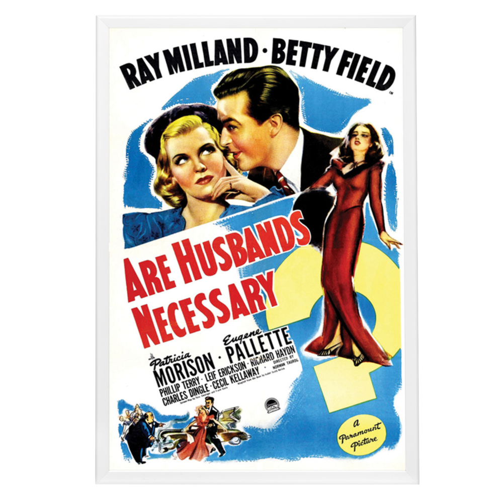"Are Husbands Necessary" (1942) Framed Movie Poster