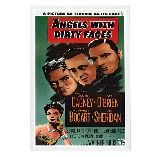 "Angels with Dirty Faces" (1938) Framed Movie Poster