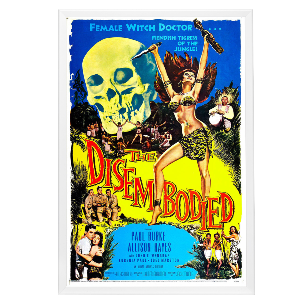 "Disembodied" (1957) Framed Movie Poster