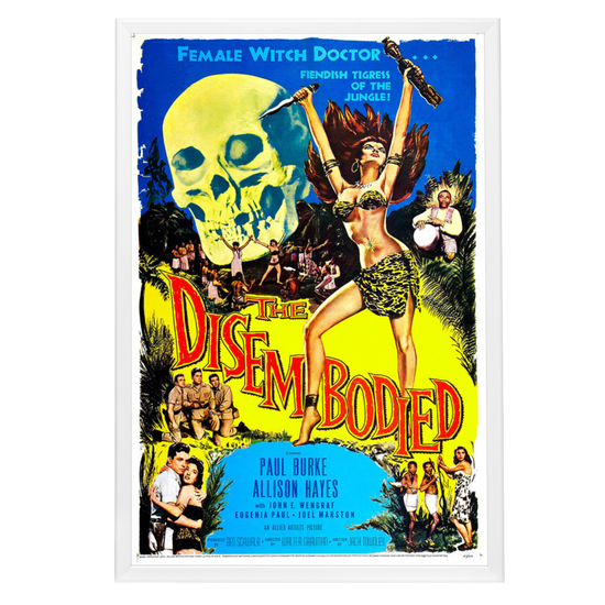 "Disembodied" (1957) Framed Movie Poster