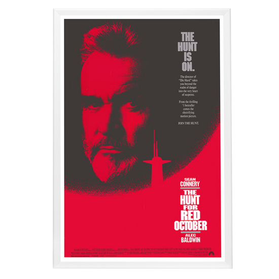 "Hunt For Red October" (1990) Framed Movie Poster