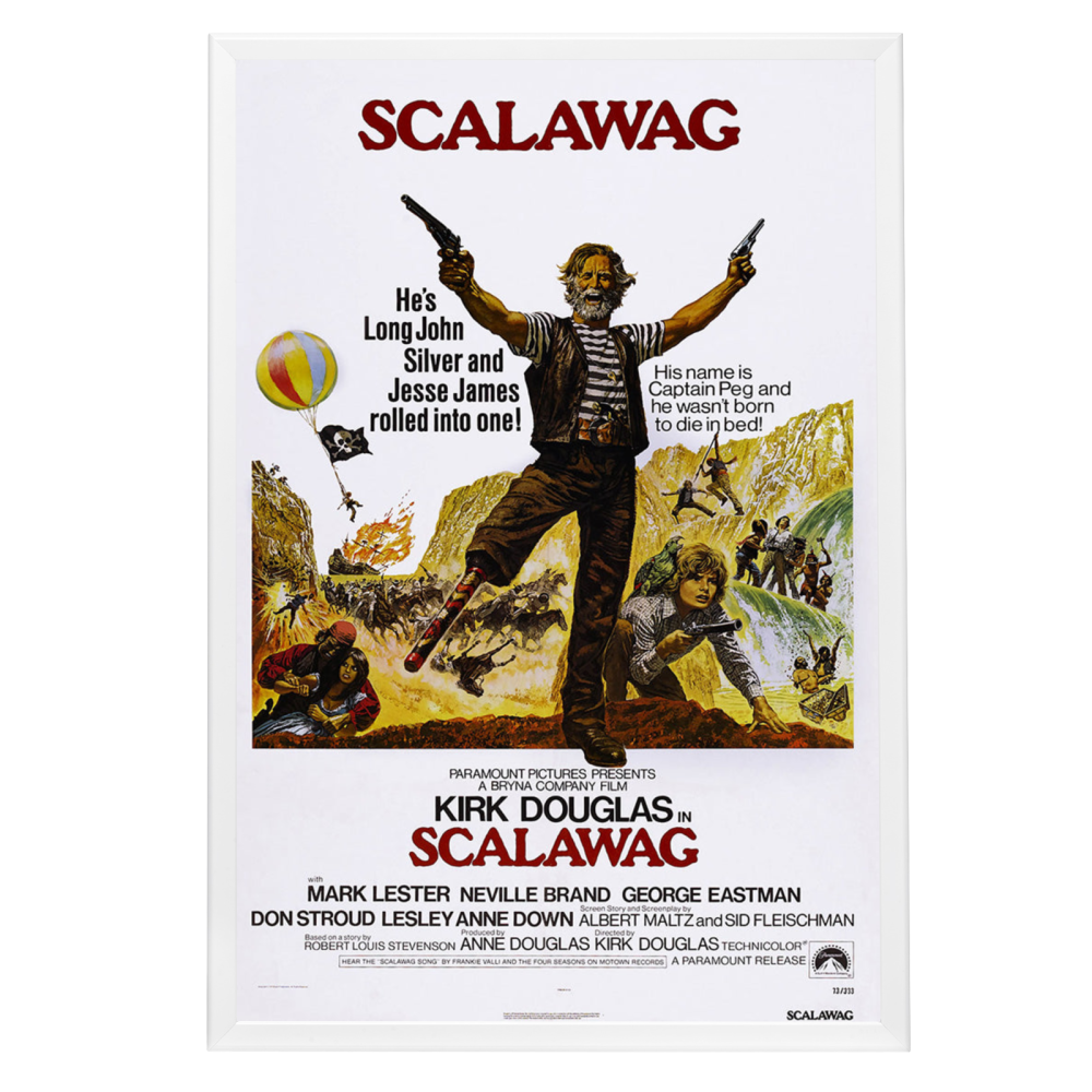 "Scalawag" (1973) Framed Movie Poster