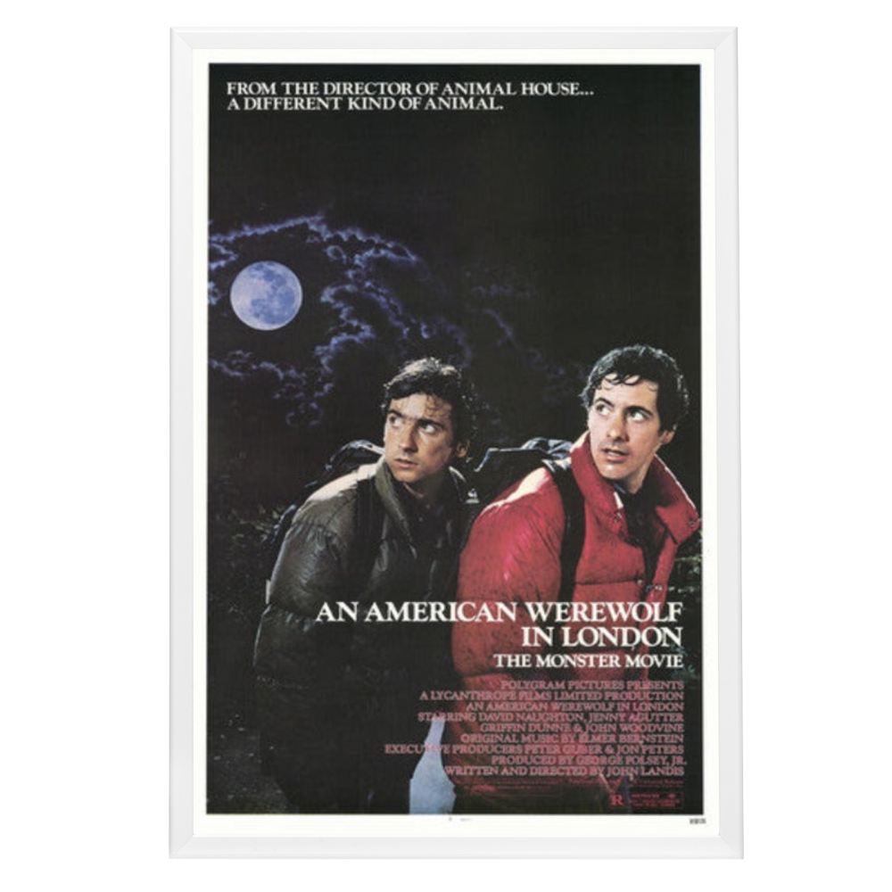 "American Werewolf in London" (1981) Framed Movie Poster