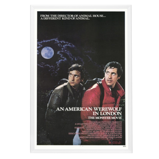 "American Werewolf in London" (1981) Framed Movie Poster