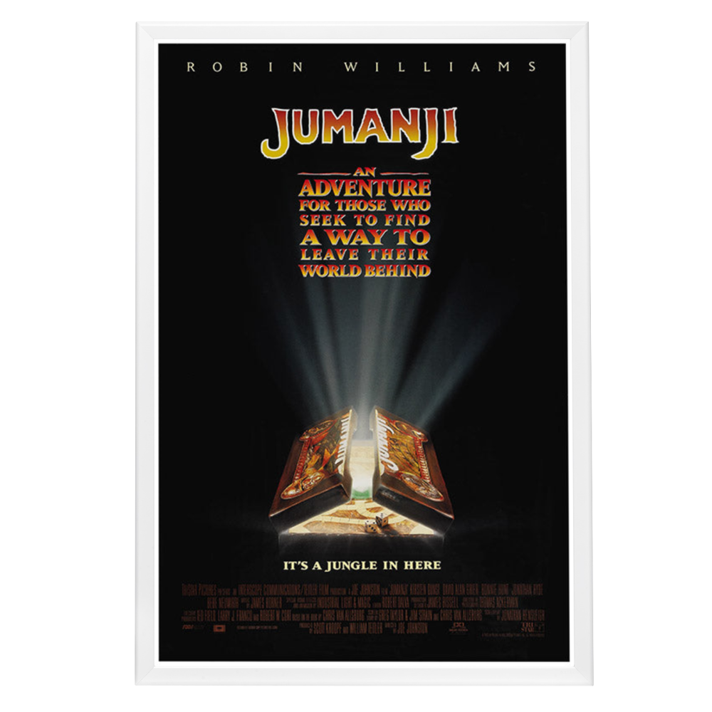 "Jumanji" (1995) Framed Movie Poster