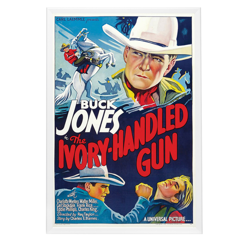 "Ivory-Handled Gun" (1935) Framed Movie Poster