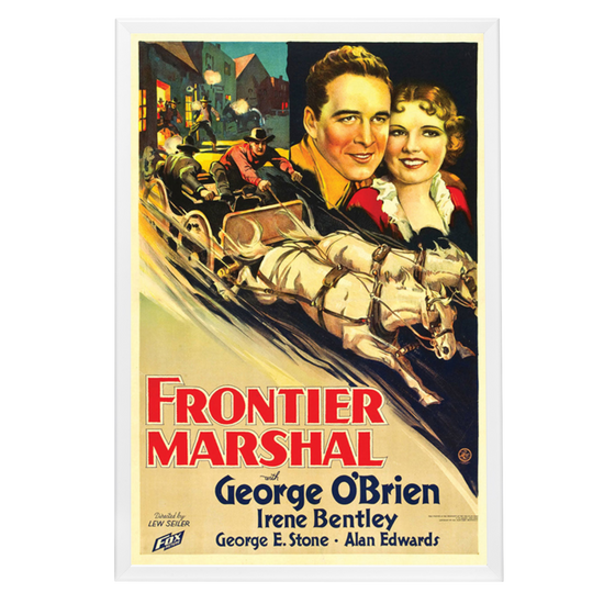 "Frontier Marshal" (1934) Framed Movie Poster