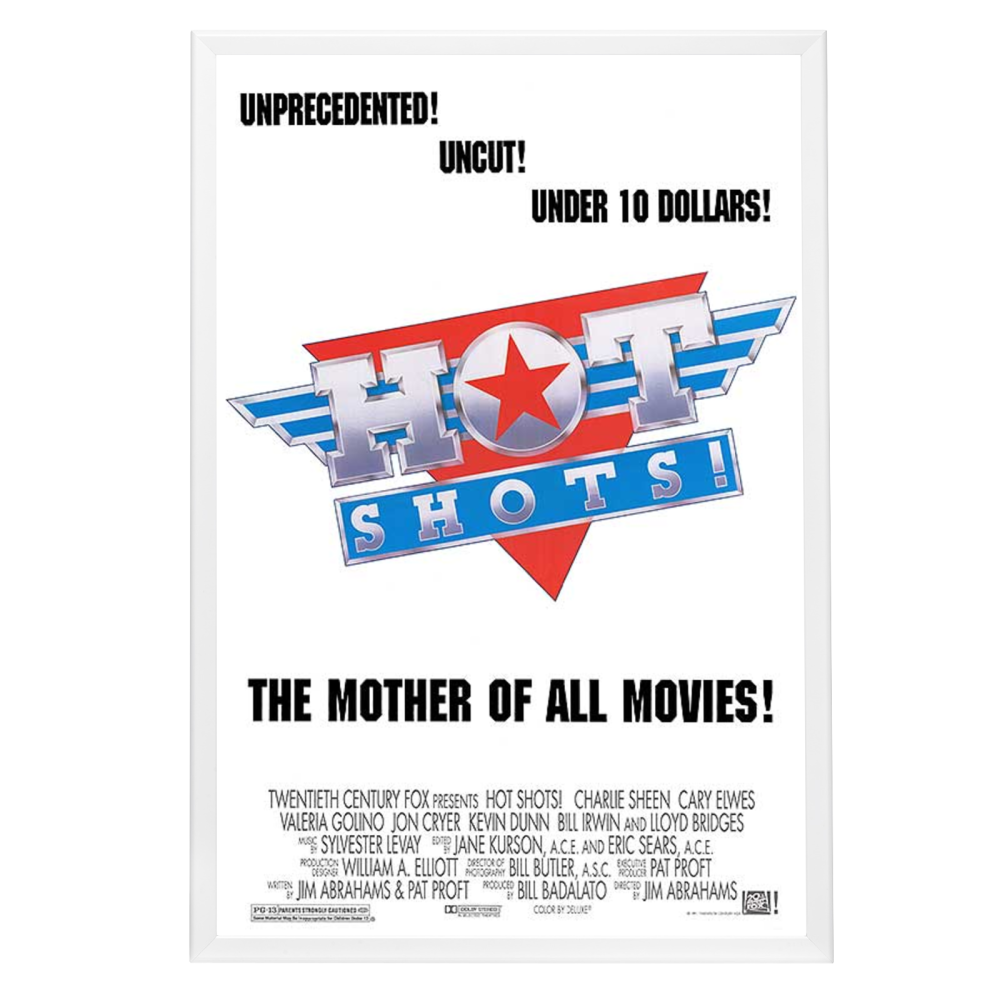 "Hot Shots!" (1991) Framed Movie Poster