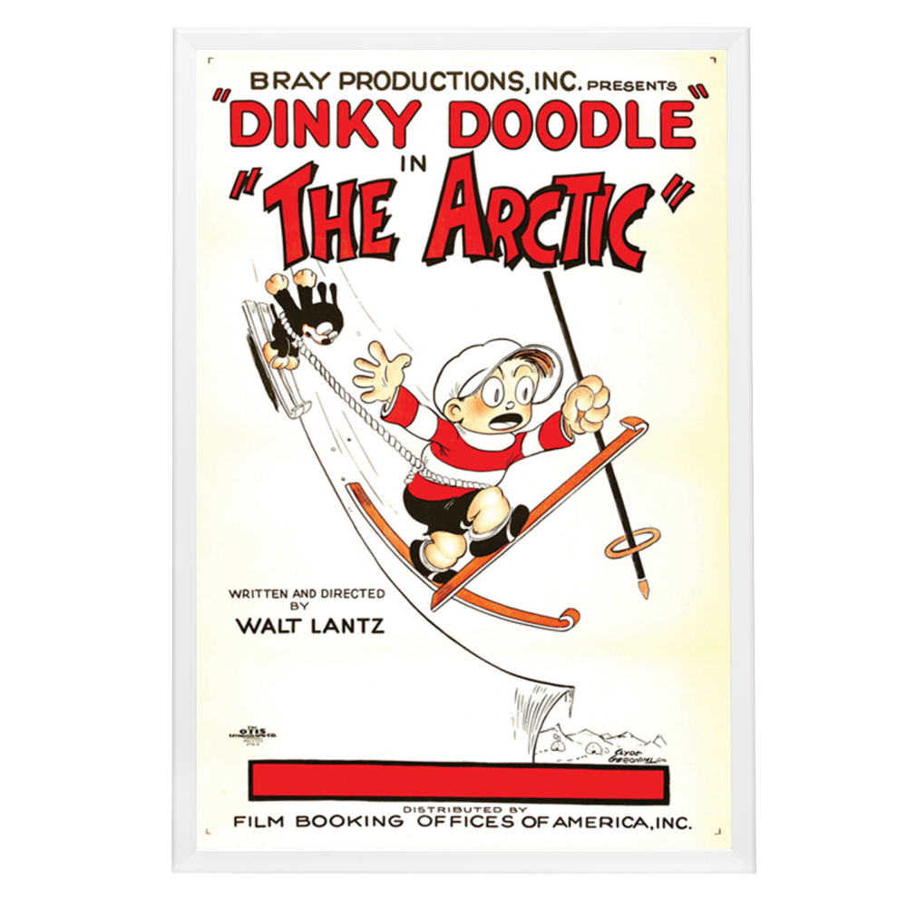 "Dinky Doodle In The Arctic" (1926) Framed Movie Poster