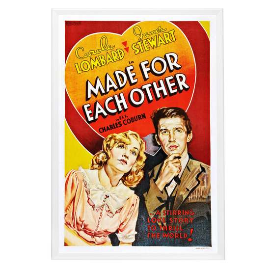 "Made For Each Other" (1939) Framed Movie Poster