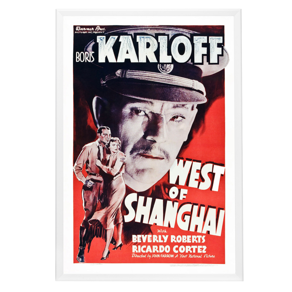 "West Of Shanghai" (1937) Framed Movie Poster