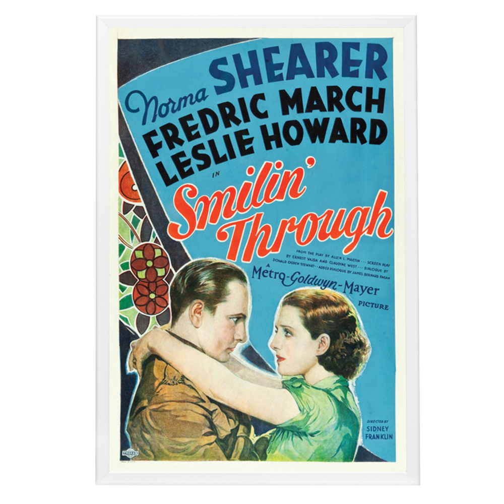 "Smilin' Through" (1932) Framed Movie Poster