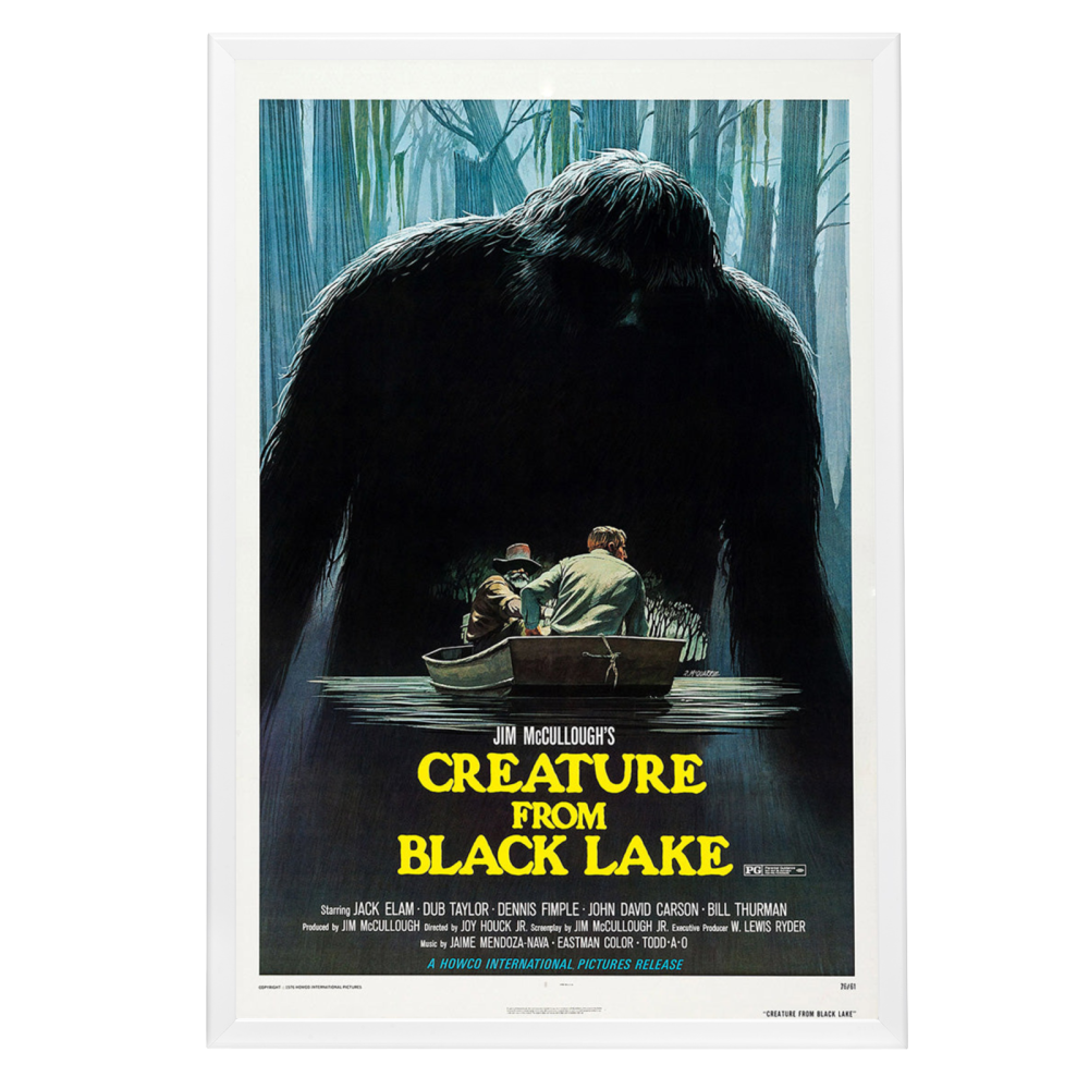 "Creature From Black Lake" (1976) Framed Movie Poster