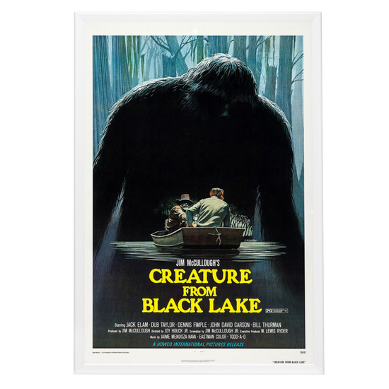 "Creature From Black Lake" (1976) Framed Movie Poster