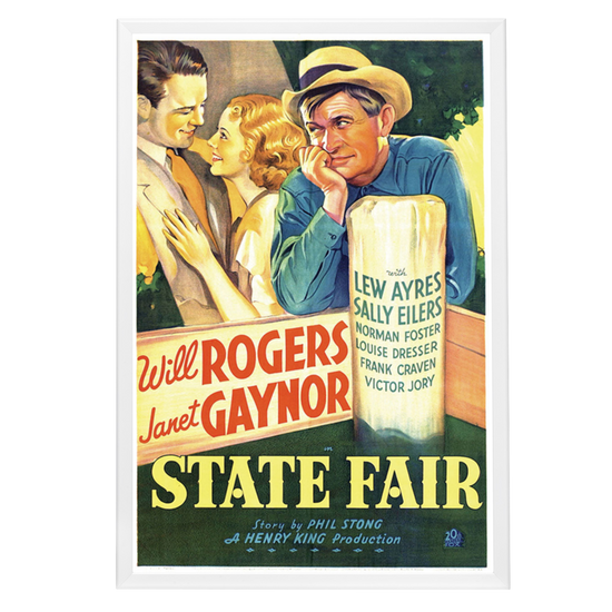 "State Fair" (1933) Framed Movie Poster