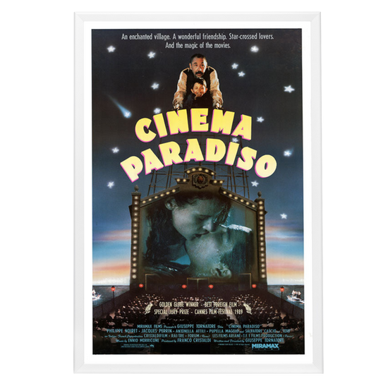 "Cinema Paradiso" (1989) Framed Movie Poster