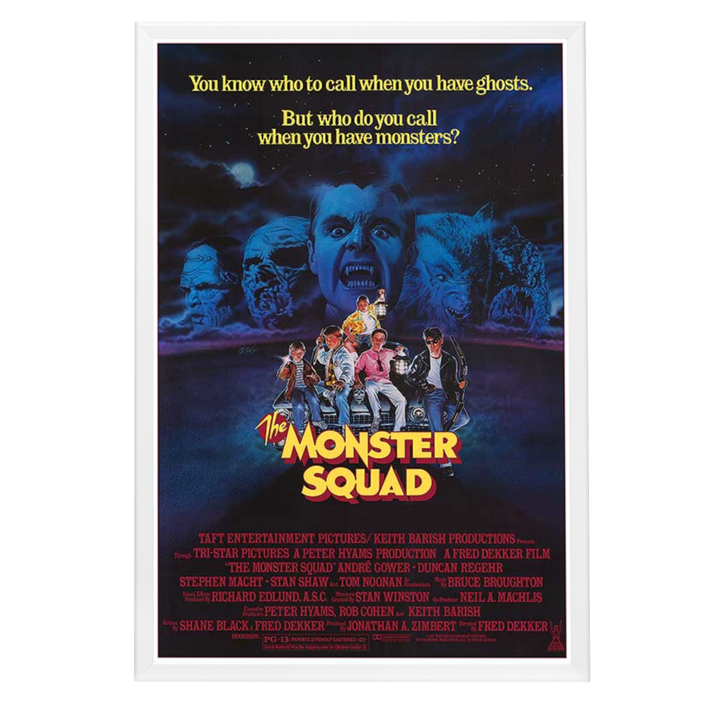 "Monster Squad" (1987) Framed Movie Poster