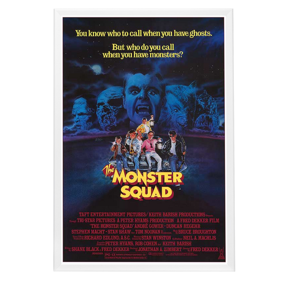 "Monster Squad" (1987) Framed Movie Poster