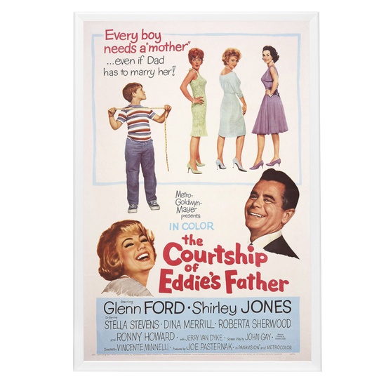 "Courtship Of Eddie's Father" (1963) Framed Movie Poster