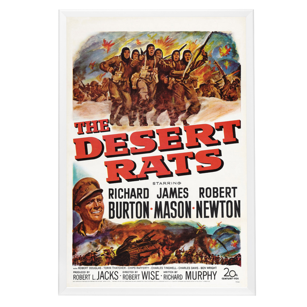 "Desert Rats" (1953) Framed Movie Poster