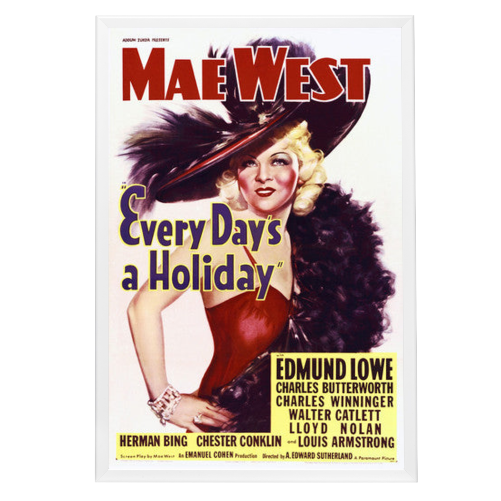 "Every Day's A Holiday" (1937) Framed Movie Poster