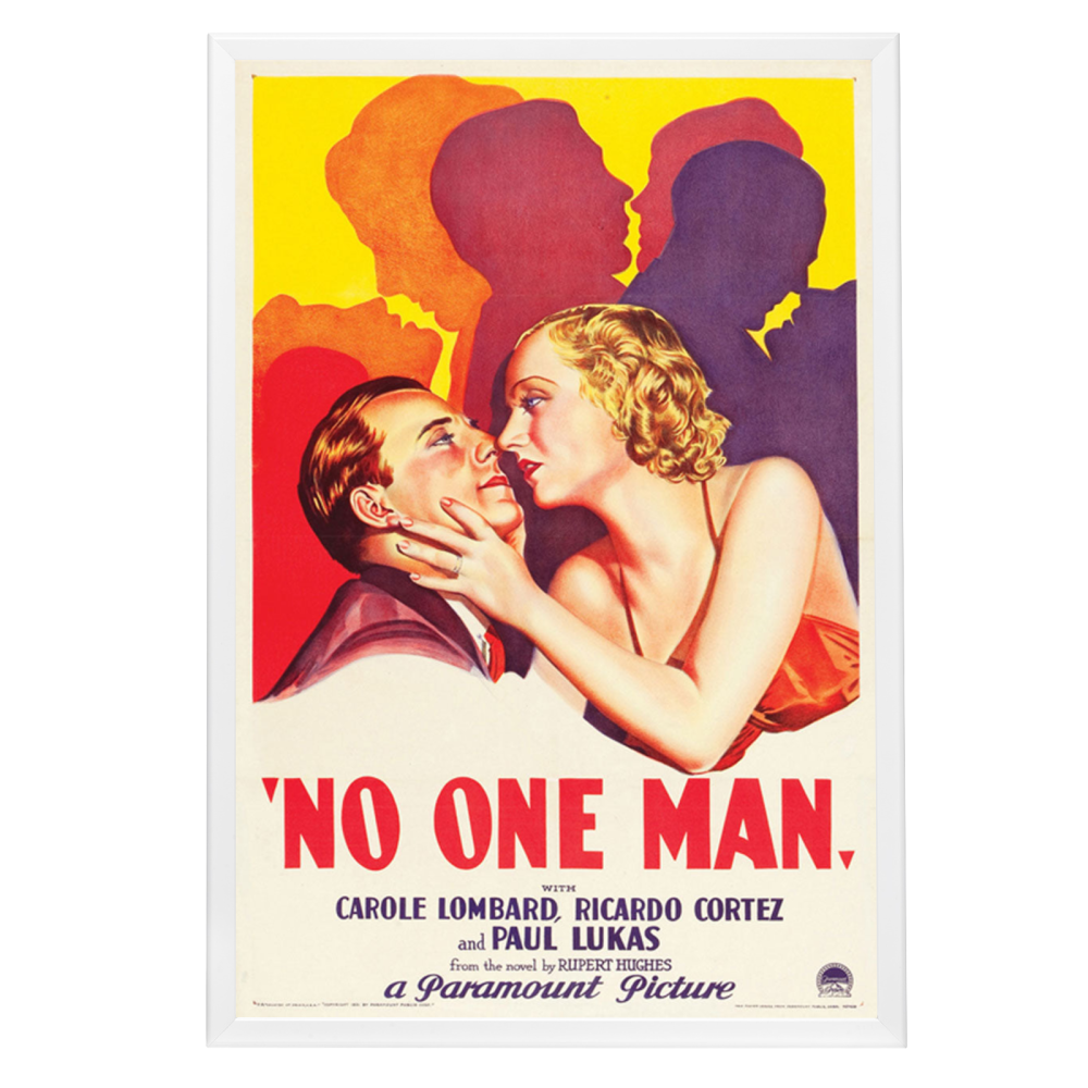 "No One Man" (1932) Framed Movie Poster