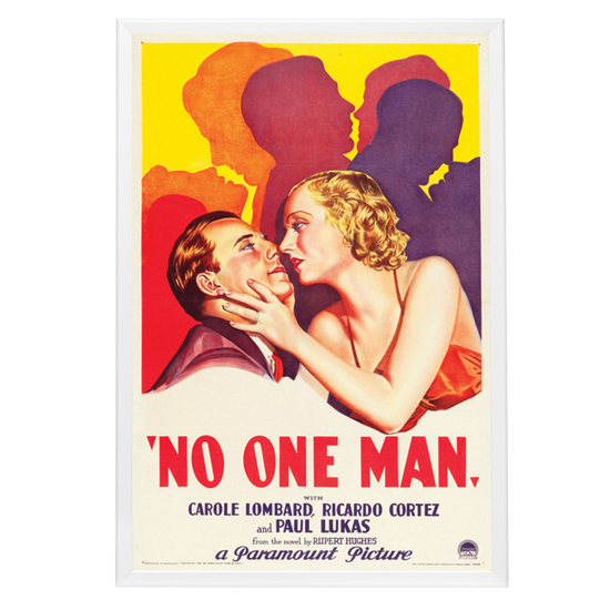 "No One Man" (1932) Framed Movie Poster