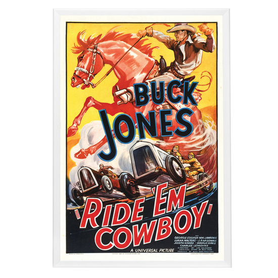 "Ride 'Em Cowboy" (1936) Framed Movie Poster