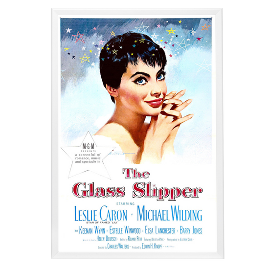 "Glass Slipper" (1955) Framed Movie Poster