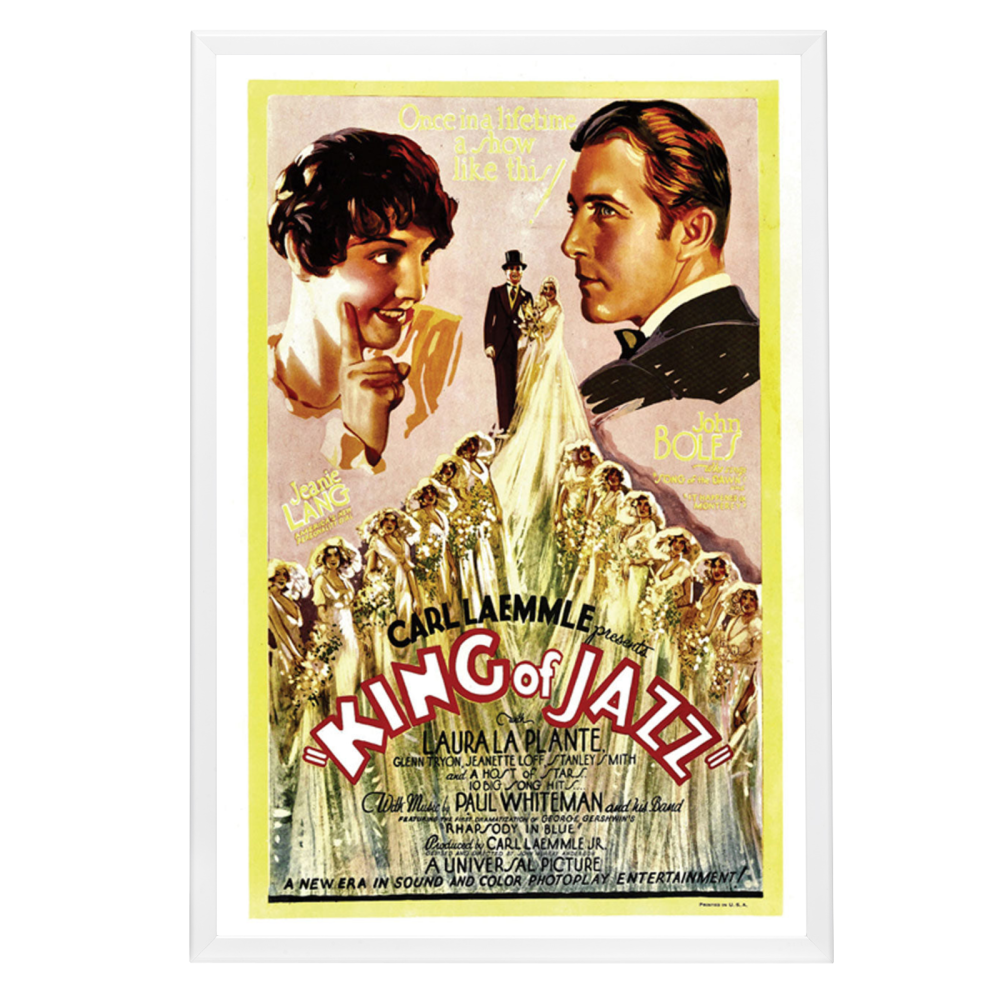 "King Of Jazz" (1930) Framed Movie Poster