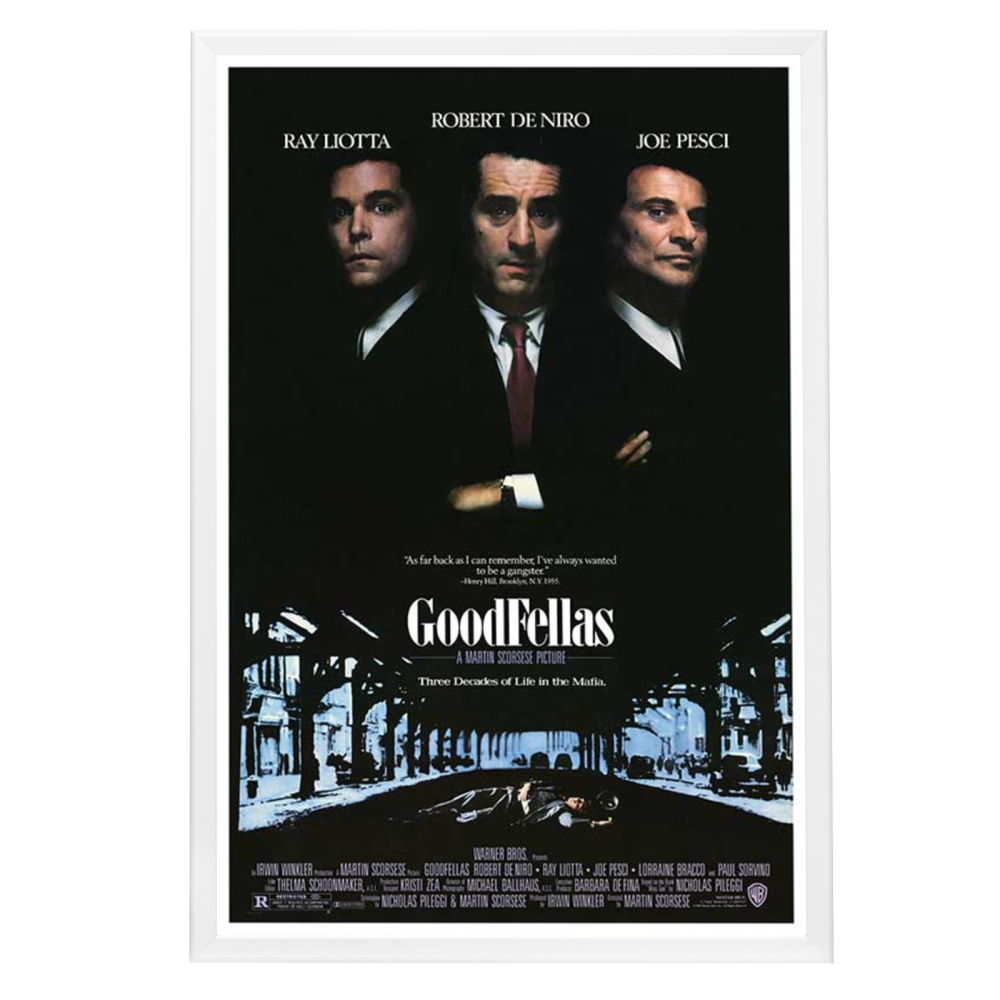 "Goodfellas" (1990) Framed Movie Poster