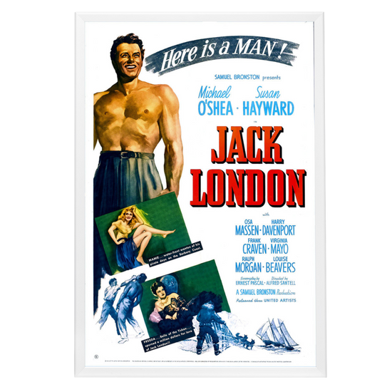 "Jack London" (1943) Framed Movie Poster