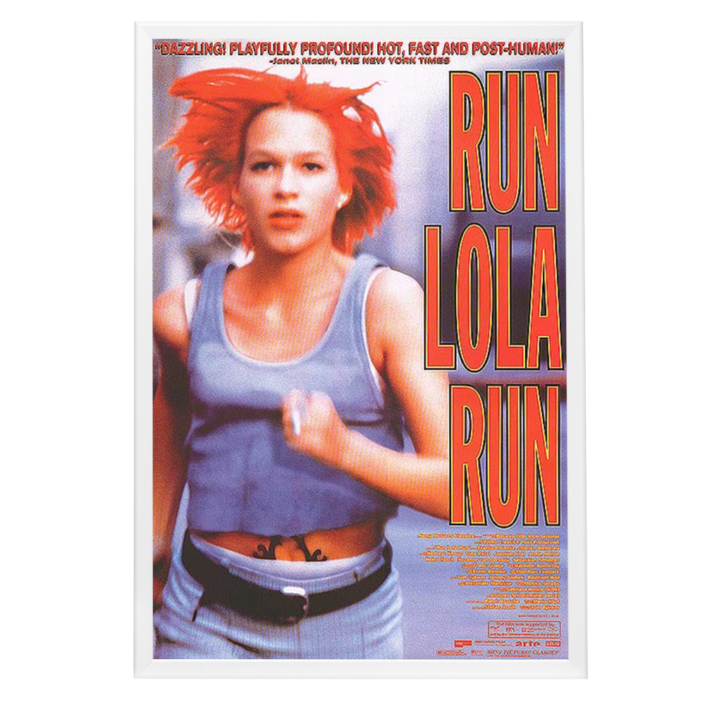 "Run Lola Run" (1999) Framed Movie Poster