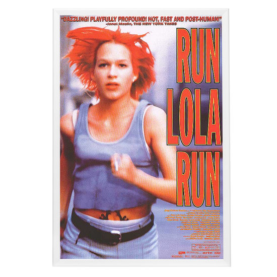 "Run Lola Run" (1999) Framed Movie Poster