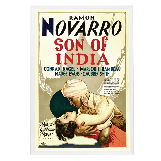 "Son Of India" (1931) Framed Movie Poster