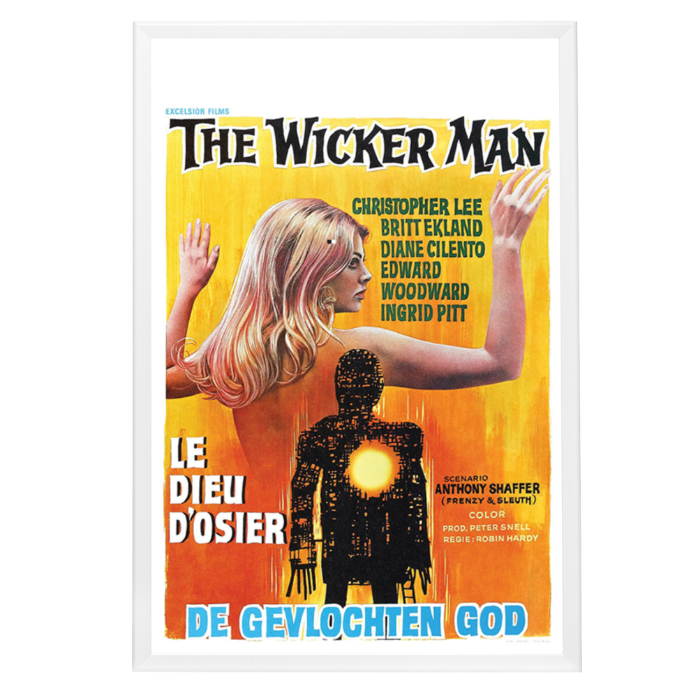 "Wicker Man" (1973) Framed Movie Poster